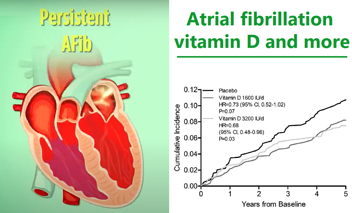 פרפור פרוזדורים - ויטמין די ועוד