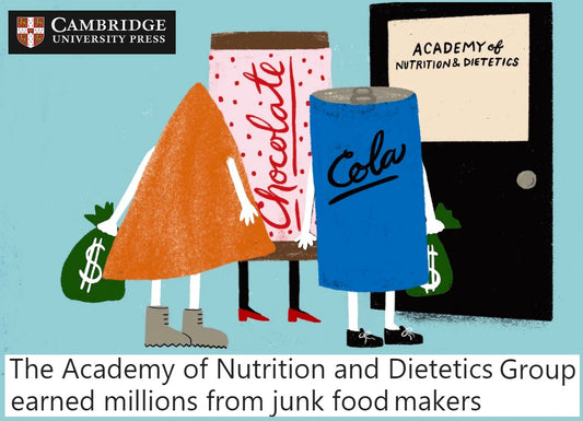 אקדמיה לתזונה 'Nutrition and Dietetics' מסובסדת ומושקעת בתעשיית המזון המעובד
